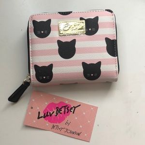 Betsey Johnson Cat Wallet